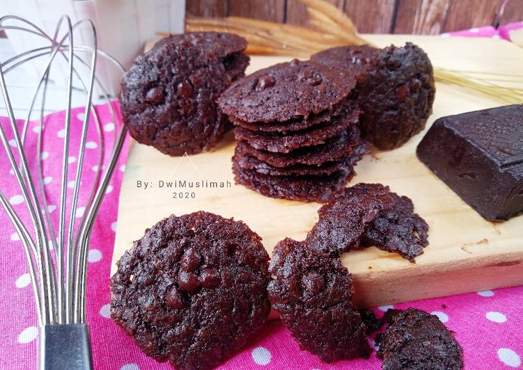 Cara Gampang Menyiapkan Brownies Cookies, Kue Kering Brownies, Kue Lebaran yang Enak