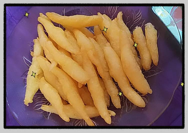 How to Make Perfect Stik kentang (3 bahan utama)