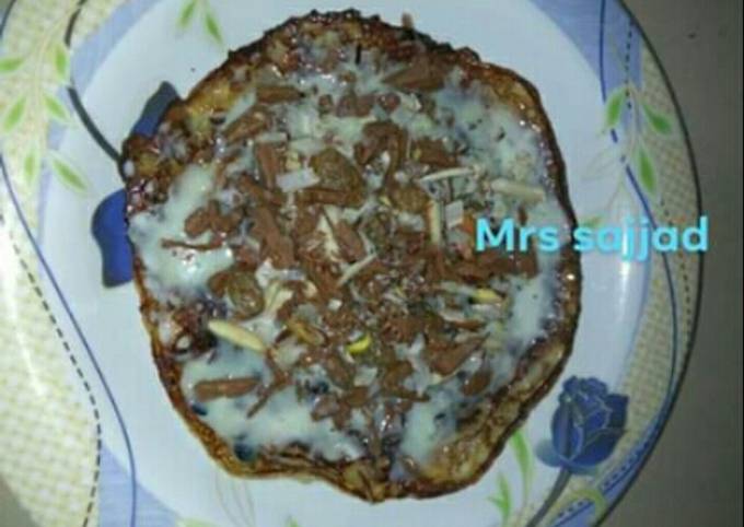 Sweet Pizza   I LOVE MEETHA"   # Foodies&Friends