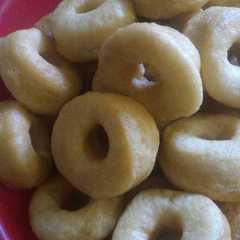 A picture of Donat kentang berat.