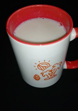 A picture of Milk pudding.