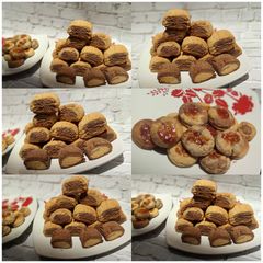 A picture of Sesame cookies.