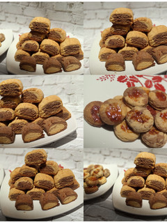A picture of Sesame cookies.
