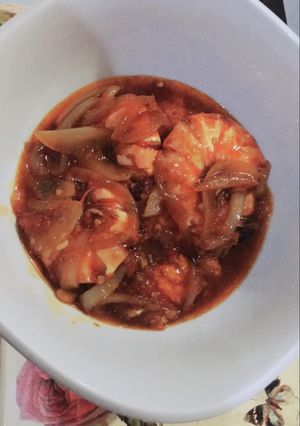 Foto resep Udang saos padang