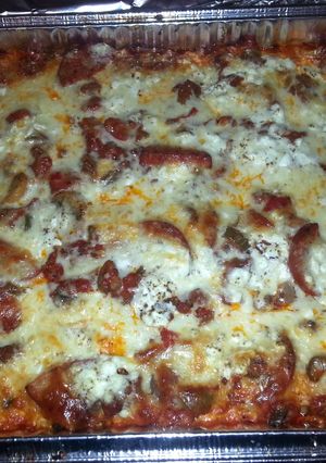 A picture of Lasagna.