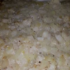 A picture of Holiday Potatoes Creamed and Hashed..