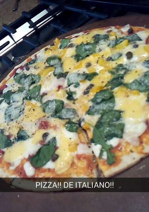 A picture of Tuesday Afternoon Pizza.