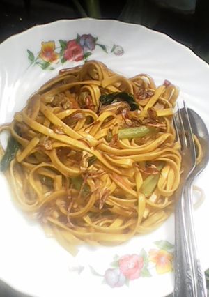 Foto resep Kwetiau goreng instan