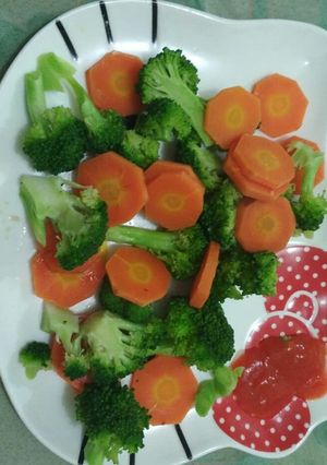 Foto resep Sayuran rebus #sarapansehat ❤