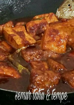 Foto resep Semur tahu & tempe