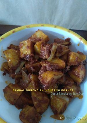 Foto resep Sambal goreng 2k (kentang kornet)