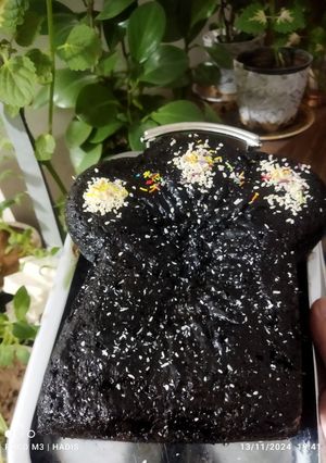 عکسی از دستور کیک برانی تلخ