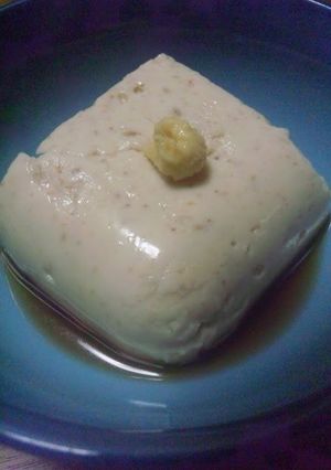 A picture of Homemade Sesame Tofu.