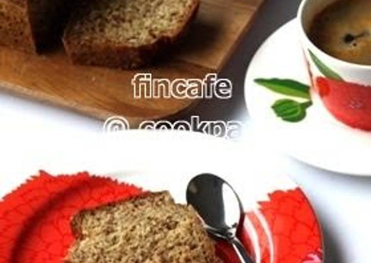Recipe of Ultimate Macrobiotic Banana Pound Cake With Rice Flour &amp; Tofu