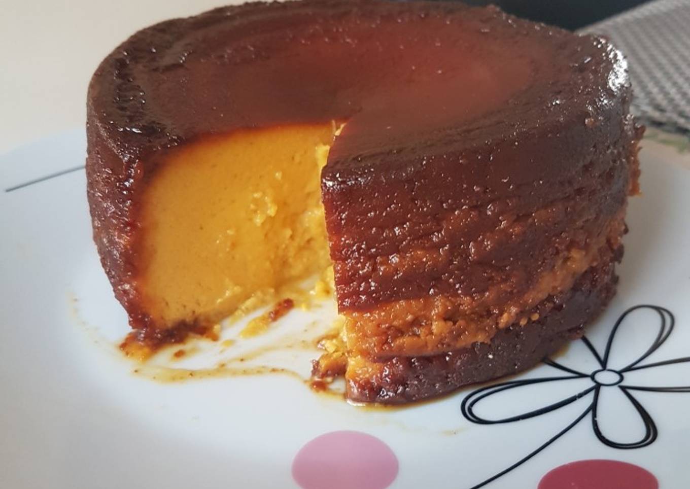 Flan de calabaza