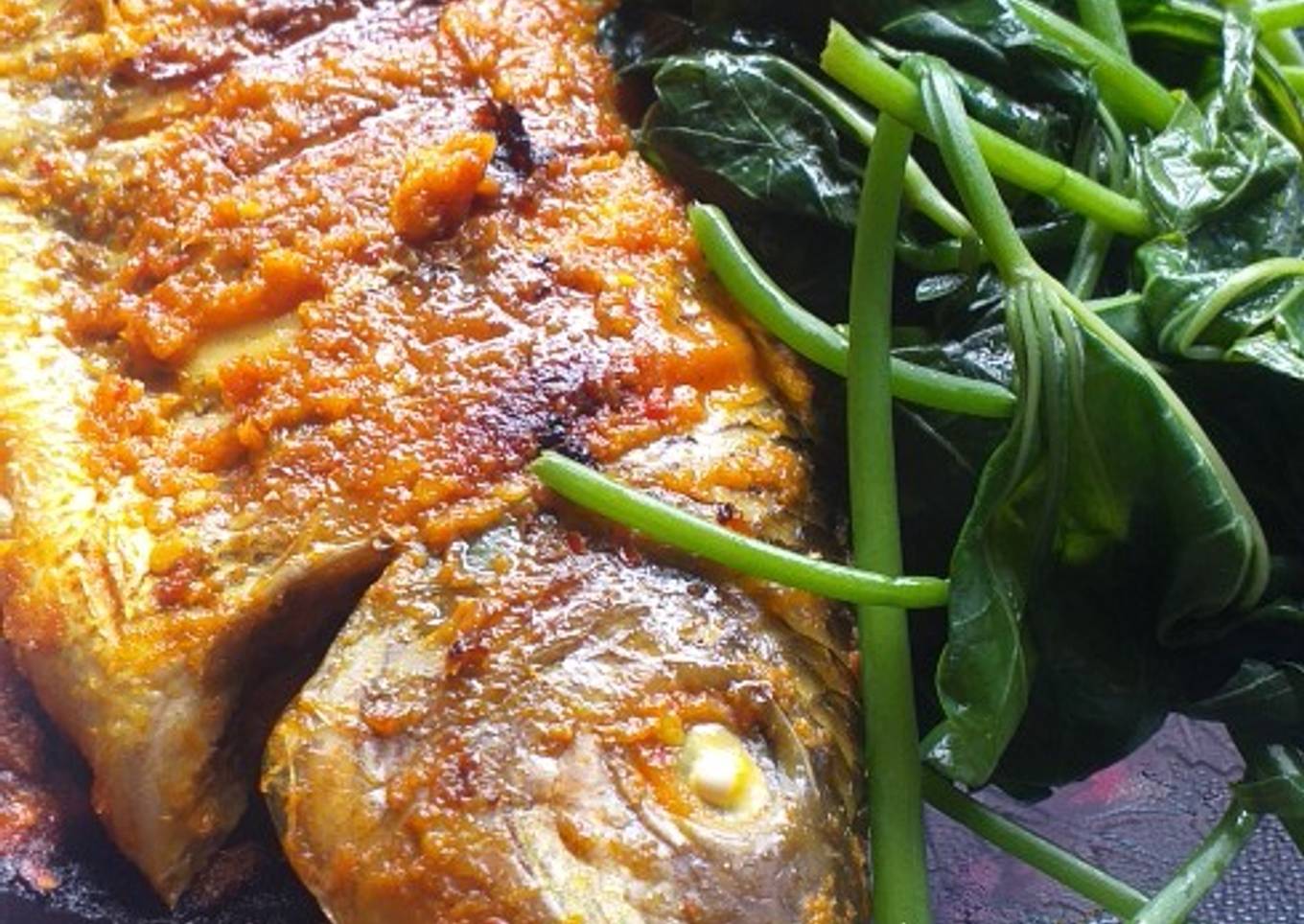 Ikan Bakar Nila Bumbu Kuning ala Padang