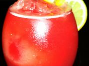 A picture of watermelon lemonade