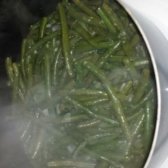 A picture of Fresh green beans.