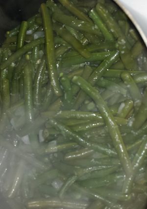 A picture of Fresh green beans.