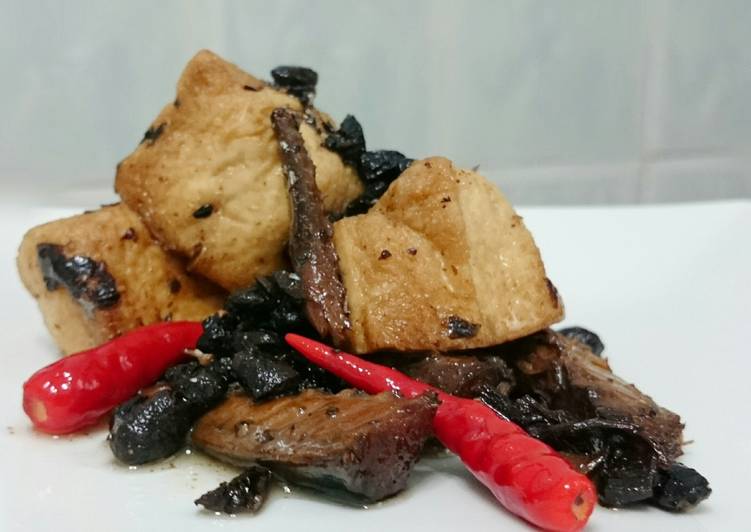Recipe of Homemade Tofu With Black Bean Mackerel