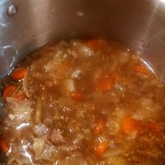A picture of Vegetable/Cabbage Soup.