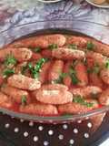 Golden Rice Croquettes with Sauce