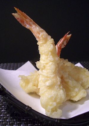 A picture of Perfectly Straight Shrimp Tempura.