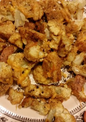 A picture of Roasted spiced Cauliflower.