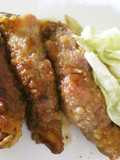 Rich and Tasty ☆ Pork and Cheese Wraps