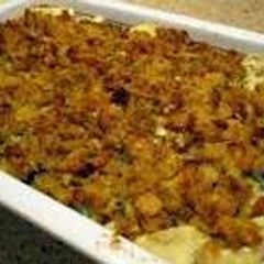 A picture of Laura's chicken casserole.