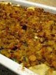 A picture of Laura's chicken casserole.