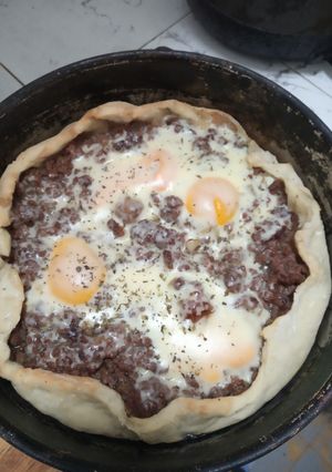 Una foto de Tarta de carne