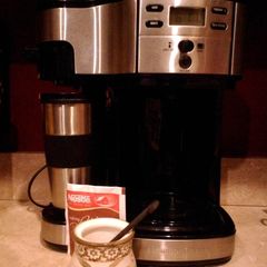 A picture of Diet mocha coffee.