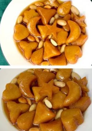 صورة لوصفة شباح السفرة باللوز