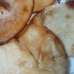 Fried Salted Naan A picture of Fried Salted Naan.