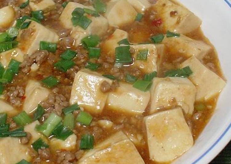 Recipe of Award-winning My Mapo Tofu