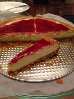 A picture of Cheerio, Granola Crust Cheesecake.
