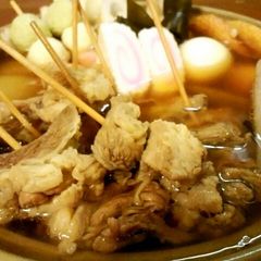 A picture of Meaty Oden (Fish Cake Hotpot) Packed With Homemade Simmered Beef Tendon!.