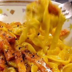 Pasta Carbonara A picture of Pasta Carbonara.