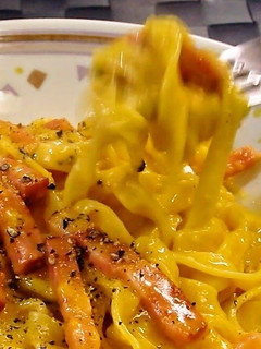 A picture of Pasta Carbonara.