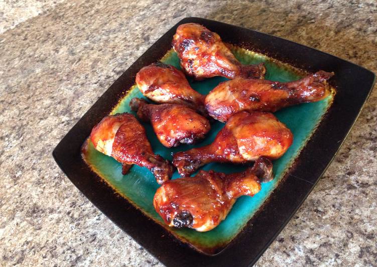 Steps to Prepare Quick Date Syrup BBQ Chicken