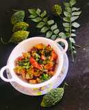 Bitter gourd skin/ peel curry / karela skin sabji 🥰😘