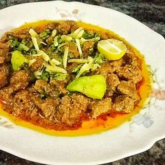 A picture of Fry masala kaleji.