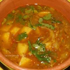 Una foto de Sopa de lentejas - Cocina india