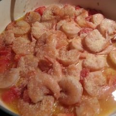 A picture of Shrimp scampi.
