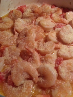 A picture of Shrimp scampi.