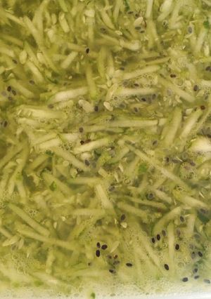 Foto resep Es melon timun selasih
