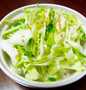 Easy Steps to Prepare Recipes Izakaya Style Shio-koji Salad with Pea Sprouts and Cabbage the Can Spoil the Tongue Can Pamper Your Tongue.