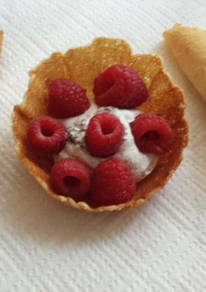 A picture of Krumkake.
