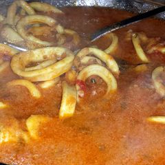 Calamari in Tomato Sauce A picture of Calamari in Tomato Sauce.
